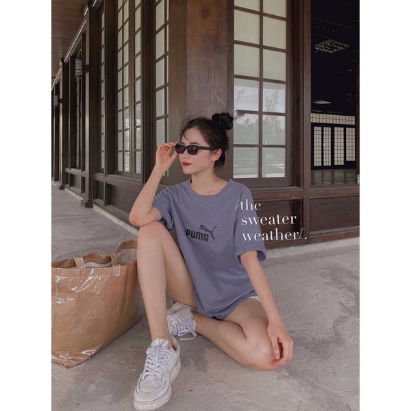 Áo phông in hình P chất thô dáng rộng ( Ảnh thật ) | BigBuy360 - bigbuy360.vn
