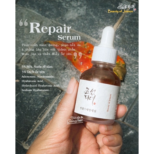 Set serum dưỡng mini BEAUTY OF JOSEON HANBANG DISCOVERY KIT
