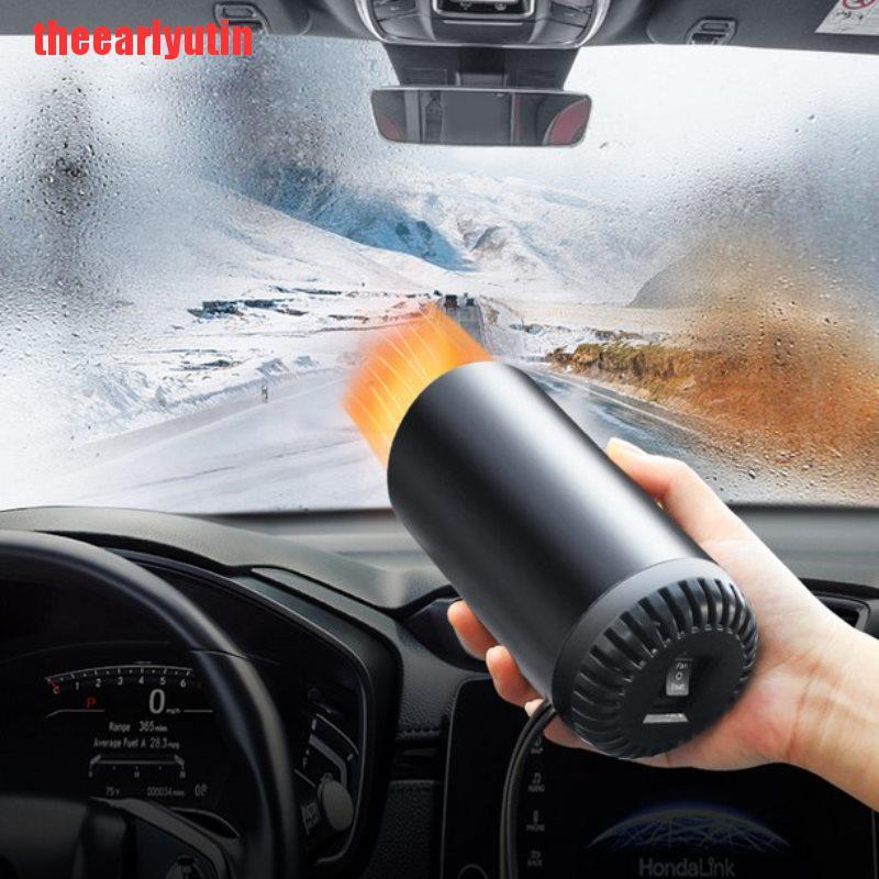 UTIN Portable Auto Heater Defroster 12 Volt Car Heating Electric Travel Vehicle Fan