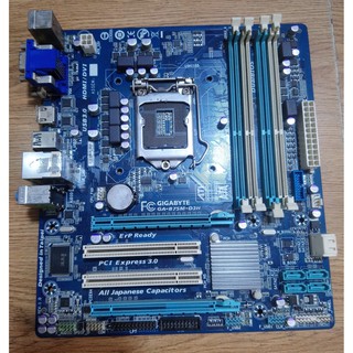 Bo mạch chủ - Mainboard Gigabyte GA B75M-D3H - Intel B75 chipset - Socket LGA 1155