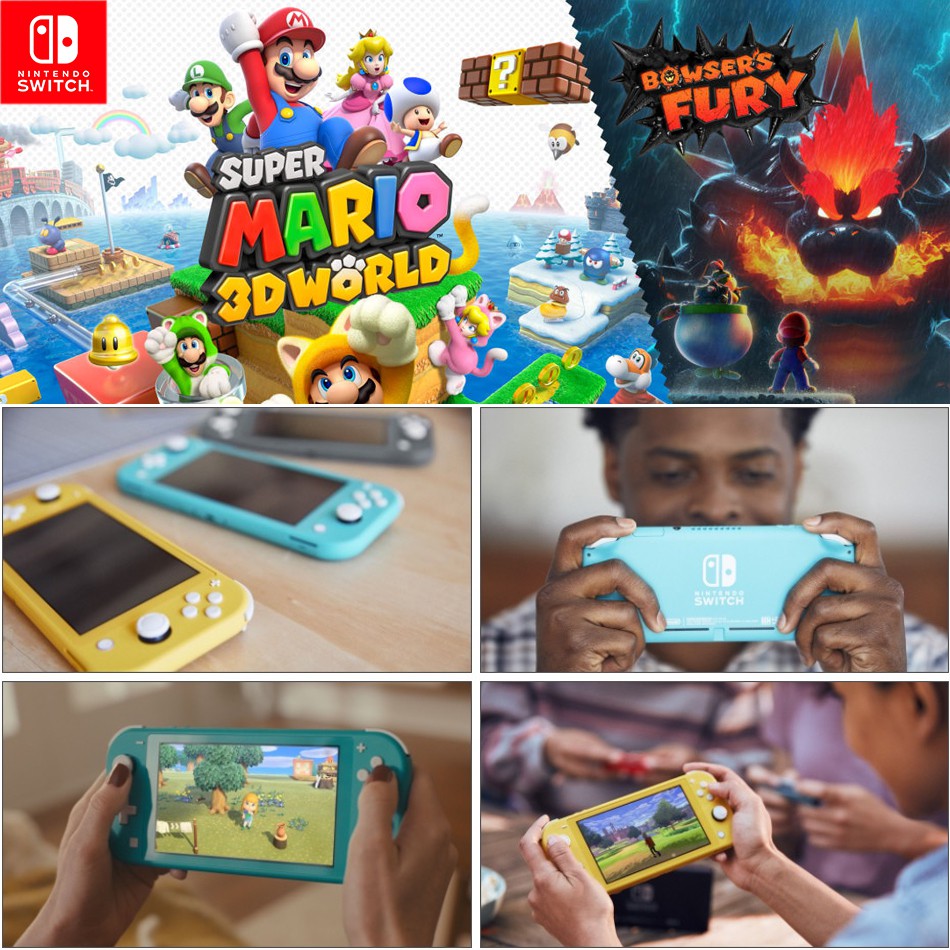 [Mã 11ELSALE hoàn 7% xu đơn 300k] Máy chơi game Nintendo Switch Lite - Màu Coral, bảo hành 12 tháng kèm quà tặng