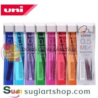[ Sugi art shop ] [ TÂM TÂM ]-Ruột chì màu UNI NANO DIA COLOR 0.5MM-