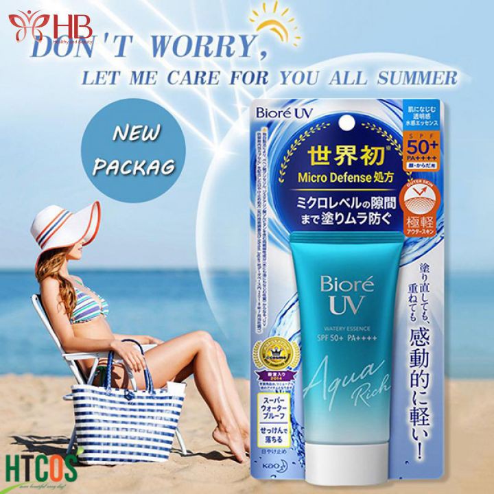 Kem chống nắng Bioré UV Aqua Rich Watery Essence