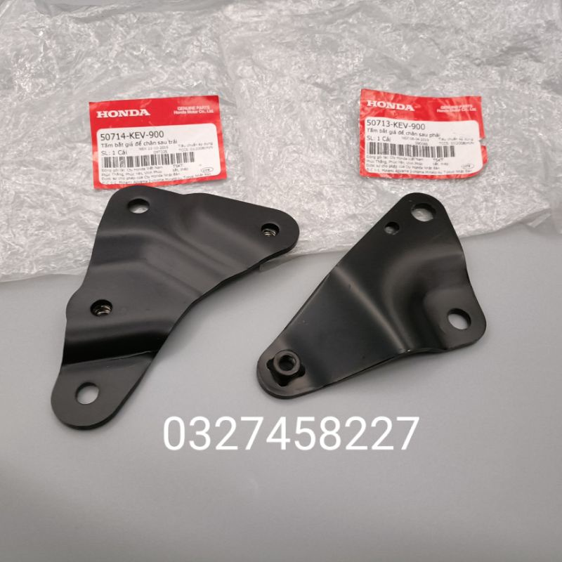 Cặp tấm pass đùi gác chân sau xe WAVE thái, Alpha, ZX , FUTURE 1 zin
