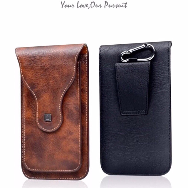 Bao da đeo thắt lưng Puloka 2in1