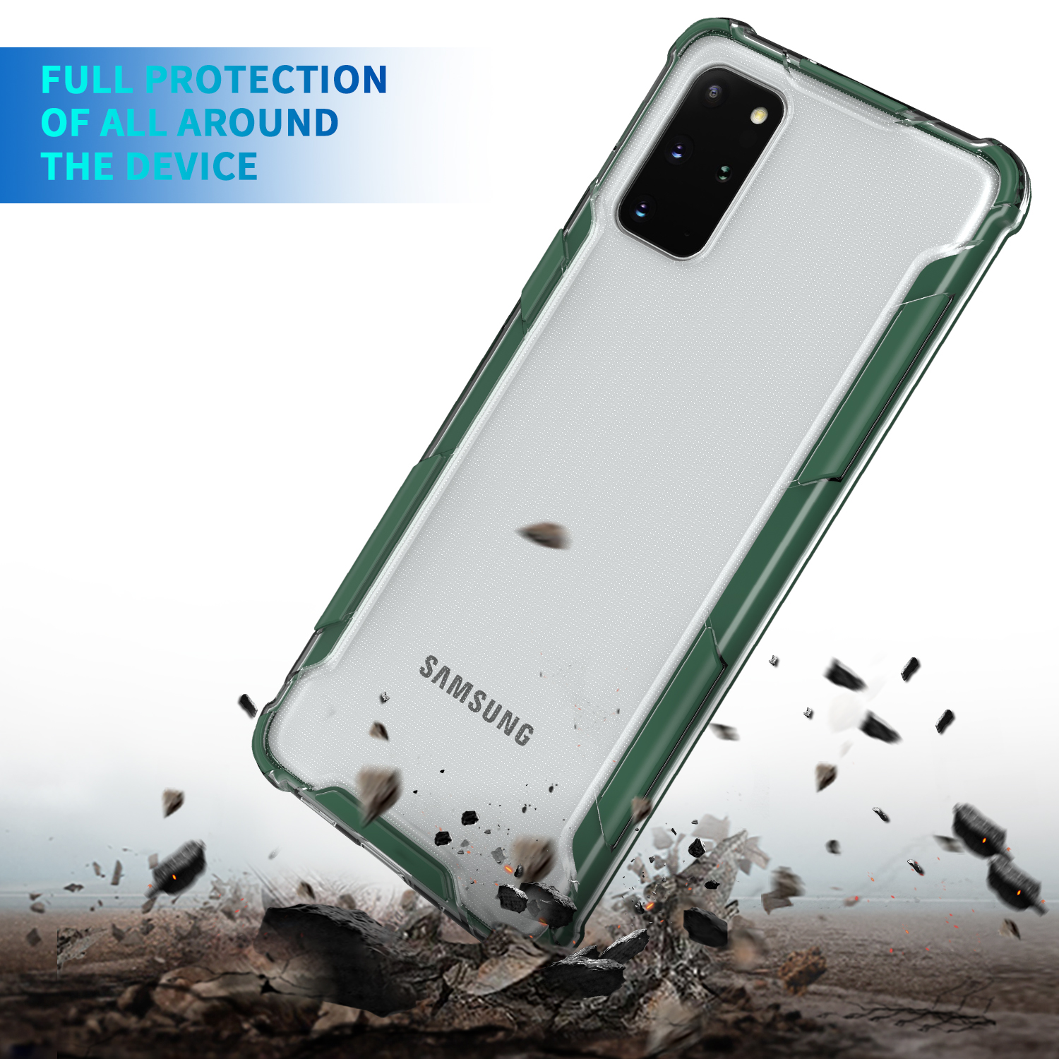 [Ready Stock] Clear Shockproof Phone Casing OPPO Realme 7 6 5 Pro 5i 5s C3 6i C11 C15 C12 C2 C2s C1 Q Case Realme 7i C17 A53 A53s A32 A33 Cover Protective Airbag Bumper Transparent Covers Cases