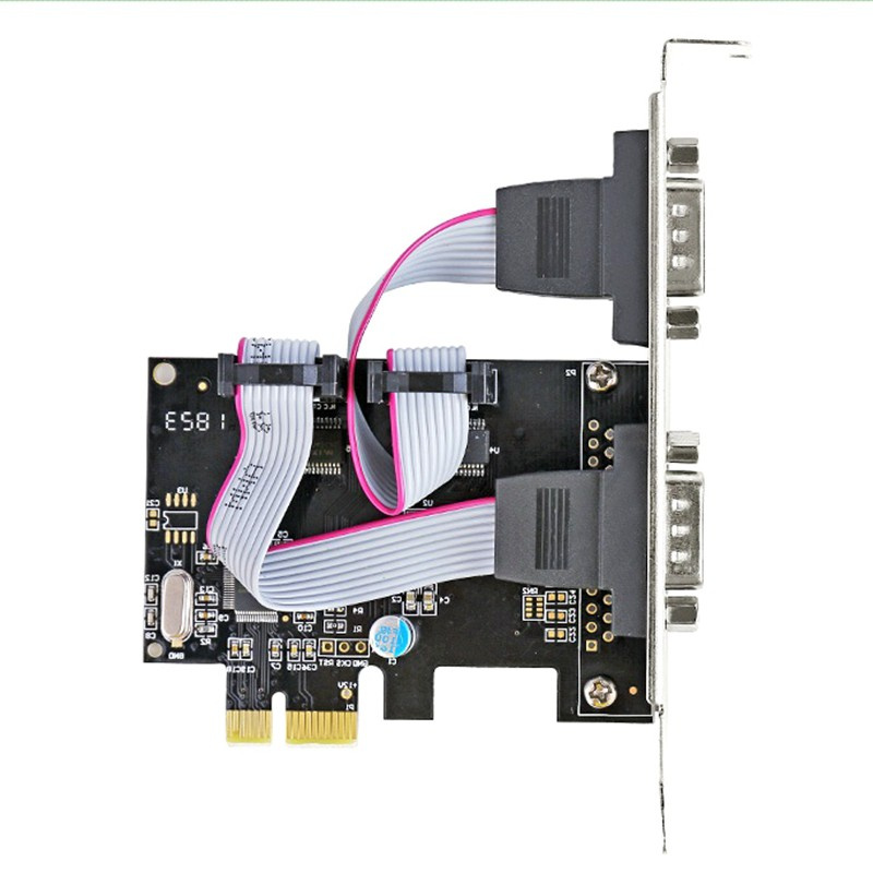 Card Mở Rộng Pci-E Serial Port Pcie Sang Com Rs232 Db9-Pin Cho Máy Tính Thẻ | BigBuy360 - bigbuy360.vn