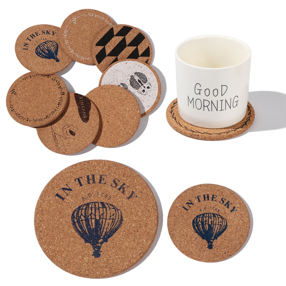 Giá Đỡ Cốc Uống Trà Bằng Gỗ Chịu Nhiệt Chống Trượt Tiện Dụng Cho Nhà Bếp