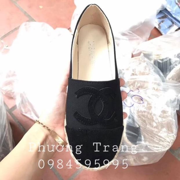 Giày slipon cói Mẫu Mới Hot nhất hè - KÈM CLIP $