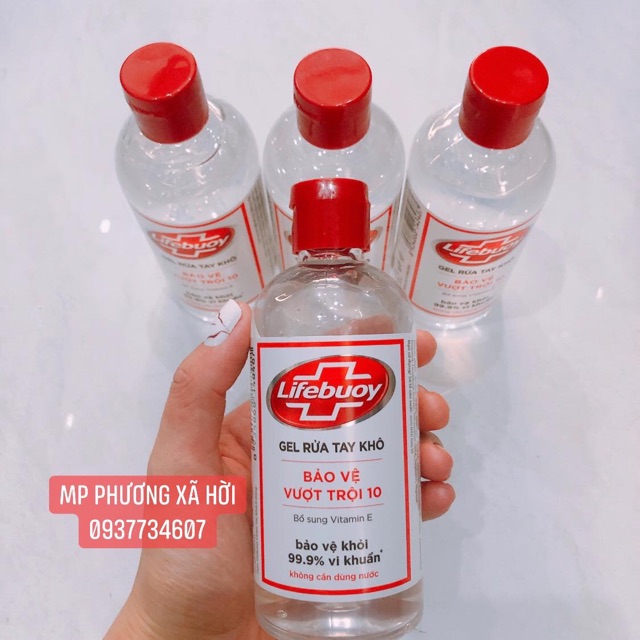 Gel rửa tay khô Lifebuoy 235ml