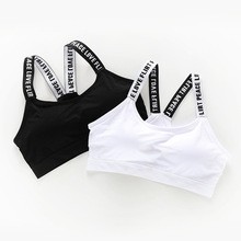 ÁO NGỰC TẬP GYM THỂ THAO QC17 FREESIZE NGỰC DƯỚI 86CM 2 MÀU ĐEN VÀ TRẮNG, áo bra tập gym, a