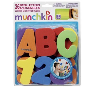 Bộ chữ số 36 chữ xốp Munchkin