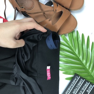 QUẦN LEGGING BẦU cạp xếp ly