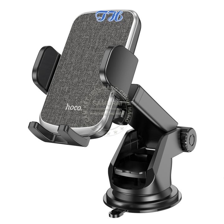 Giá đỡ điện thoại trên xe hơi nhựa pc hoco CA95 / CA76 bọc vải chính hãng