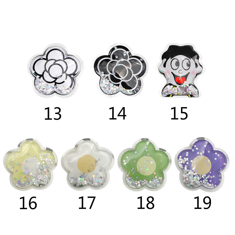 Nút đỡ điện thoại bằng nhựa PVC hình vịt hoạt hình dễ thương