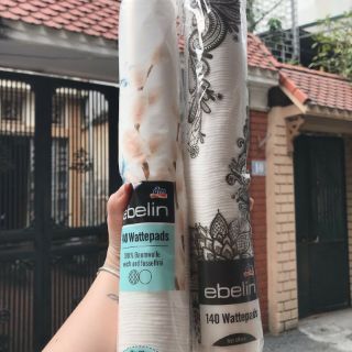 Bông tẩy trang Ebelin 140 miếng