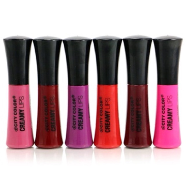 Son kem lì City Color Creamy Lips chính hãng nhiều màu