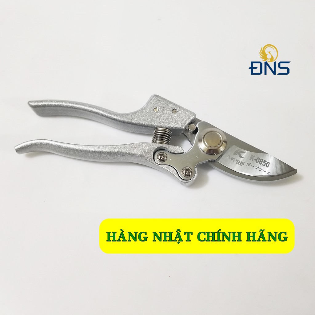 [NHẬT NỘI ĐỊA] Kéo cắt cành cây, kéo tỉa cây cảnh, cây ăn quả Kapusi thép SK5 - Bảo hành 12 tháng,