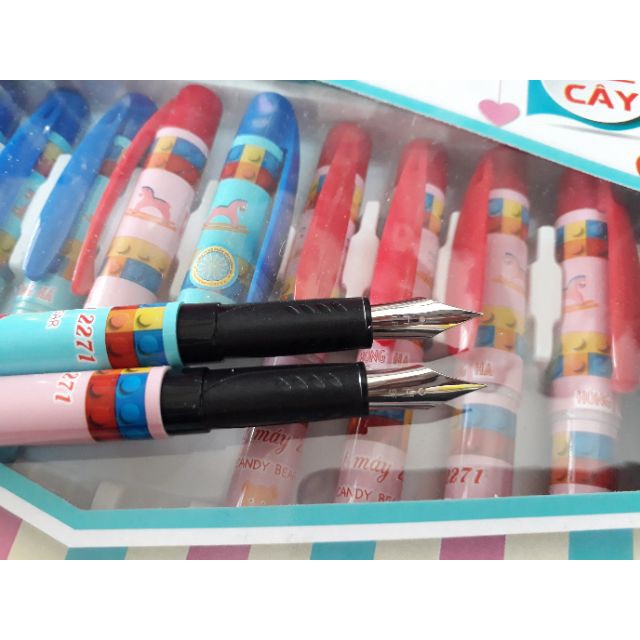 Bút máy nét thường  Hồng Hà Candy Bear 2271