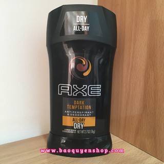 Lăn sáp khử mùi nam AXE Dark Temptation All Day Dry Antiperspirant & Deodorant 76g