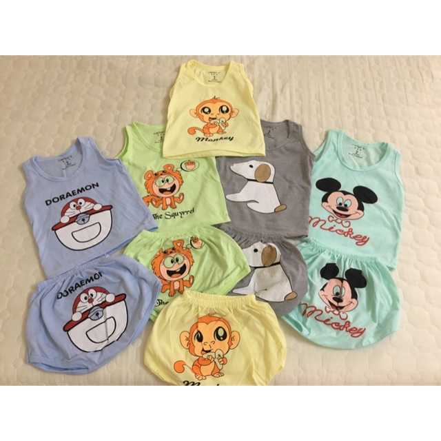 Bộ coton cho bé