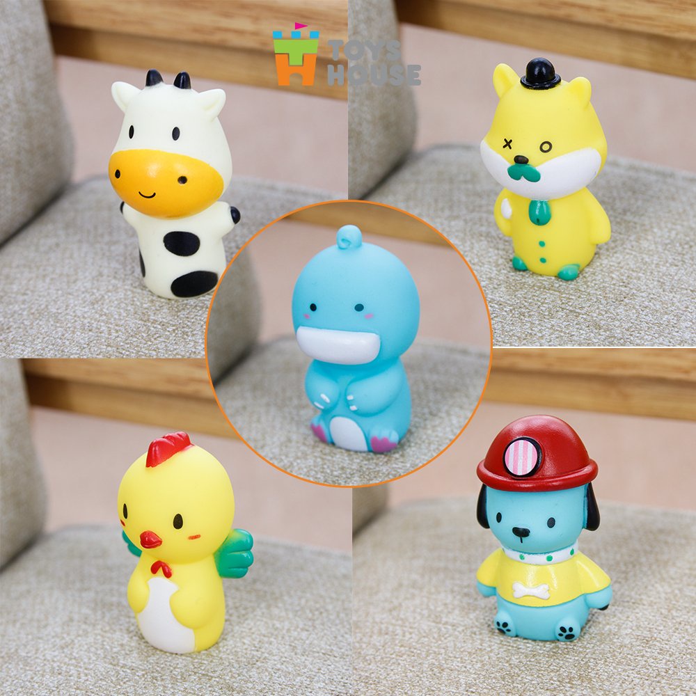 Rối ngón tay kể chuyện chơi ú òa với bé - Toyshouse - đồ chơi kích thích thị giác, phát triển giác quan, ngôn ngữ cho bé