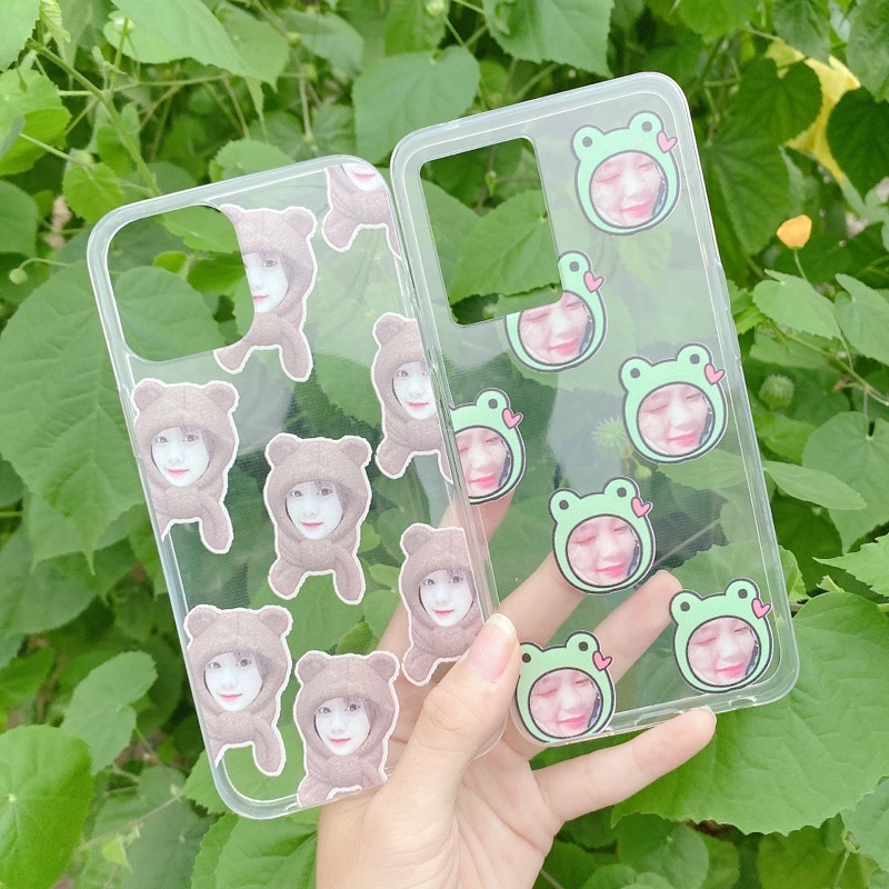 Ốp lưng in mặt theo yêu cầu ghép hình cute