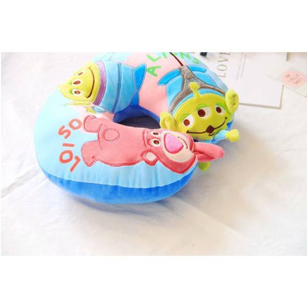 Gấu dâu Lotso Gối Kê Cổ Chữ U Hình Nhân Vật Hoạt Hình Winnie Stitch Người Ngoài Hành Tinh # 11