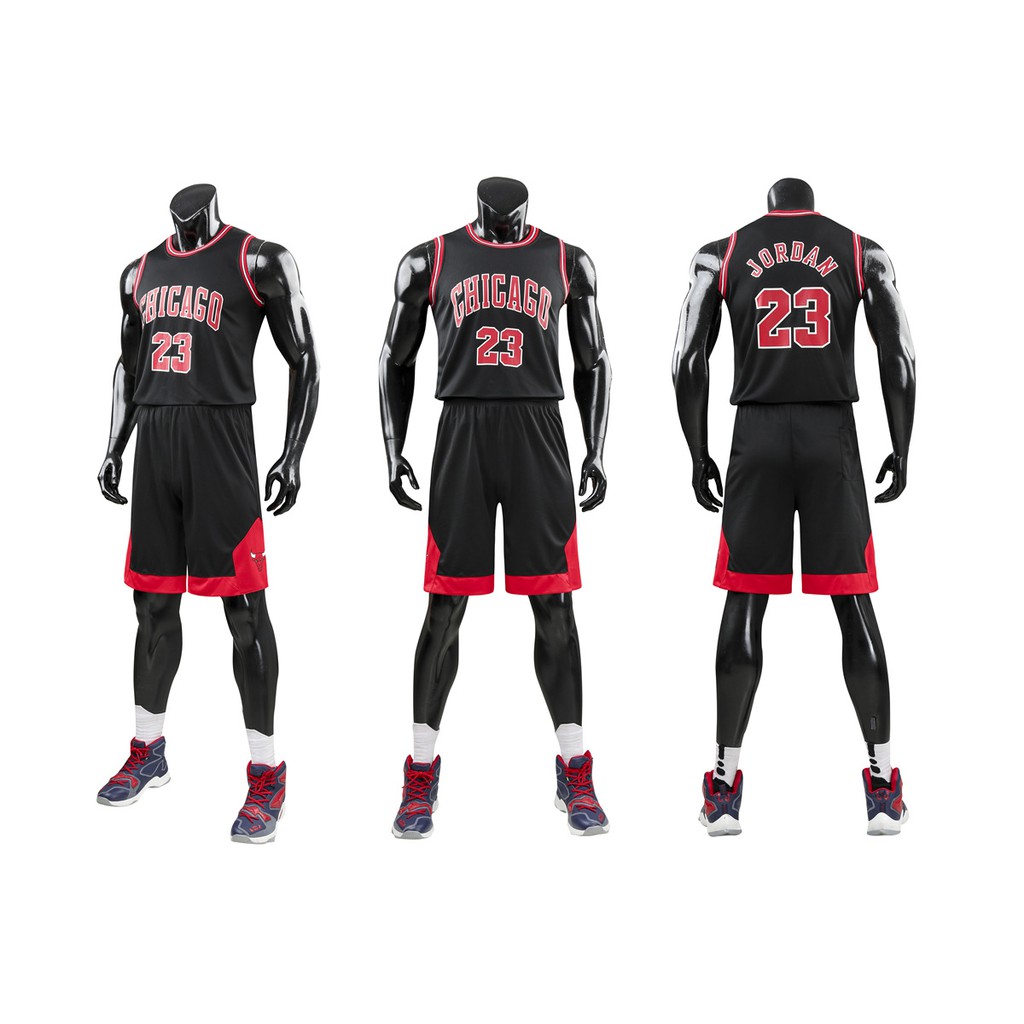 Bộ Quần Áo Bóng Rổ Nba Chicago Bulls Michael Jordan No.23