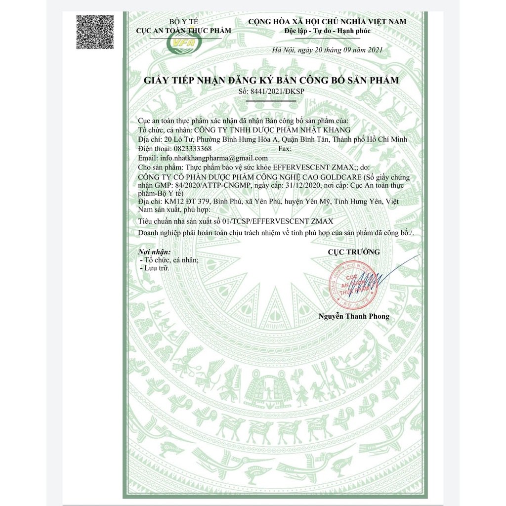 Viên sủi Zmax bổ sung vitamin C chiết xuất hồng sâm Hàn Quốc