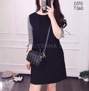 Đầm phối caro