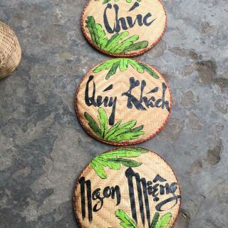 Tranh mẹt theo yêu cầu trang trí nhà hàng