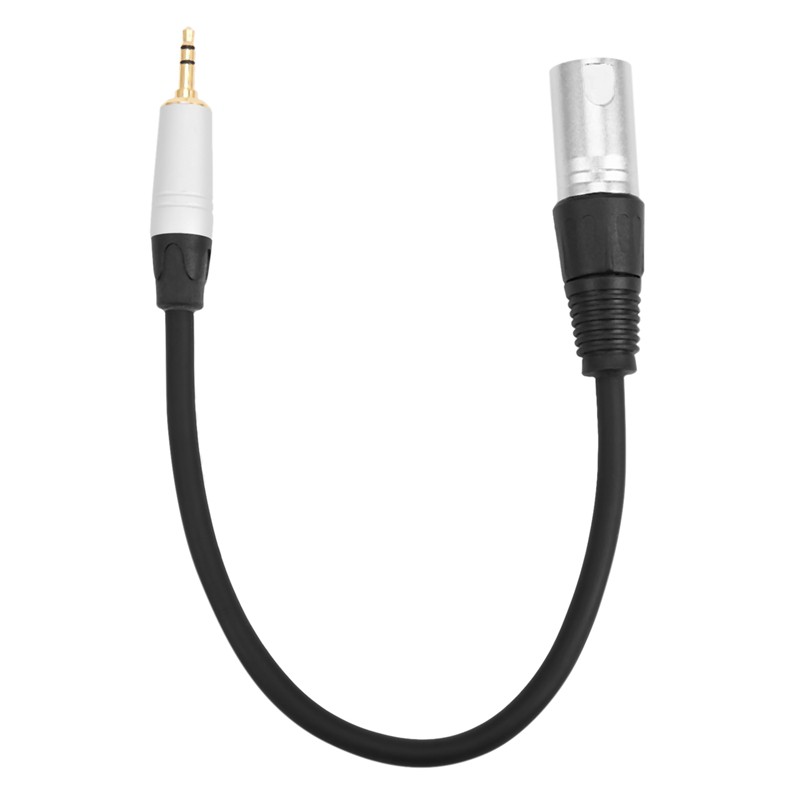 Cáp xlr 0.3m 3.5mm male sang 3 pin xlr male