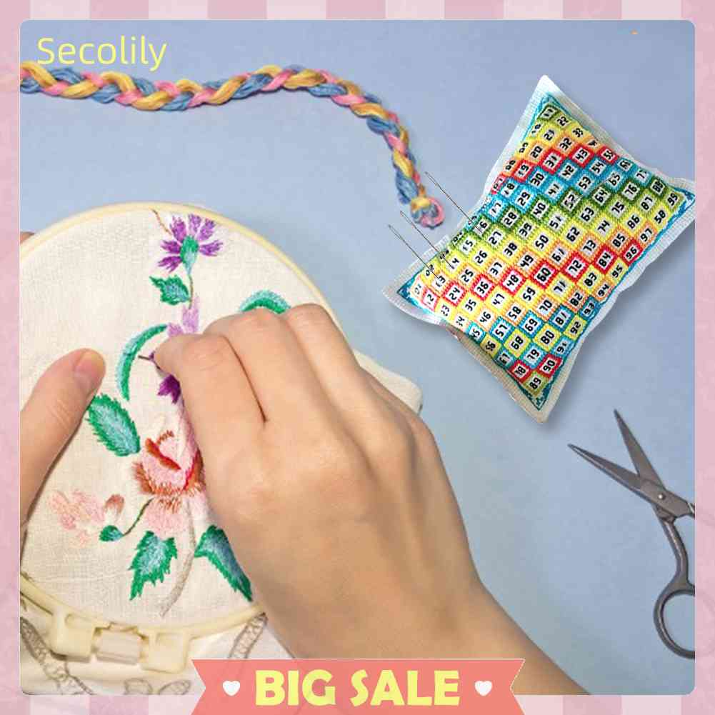 Túi Đựng Kim Thêu Tranh Chữ Thập DIY