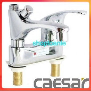 ⚡[FREESHIP] Vòi chậu rửa mặt kiêm vòi hoa sen Caesar nóng lạnh dùng chậu 3 lỗ (Vòi liền sen Caesar) bảo hành 4,5 năm