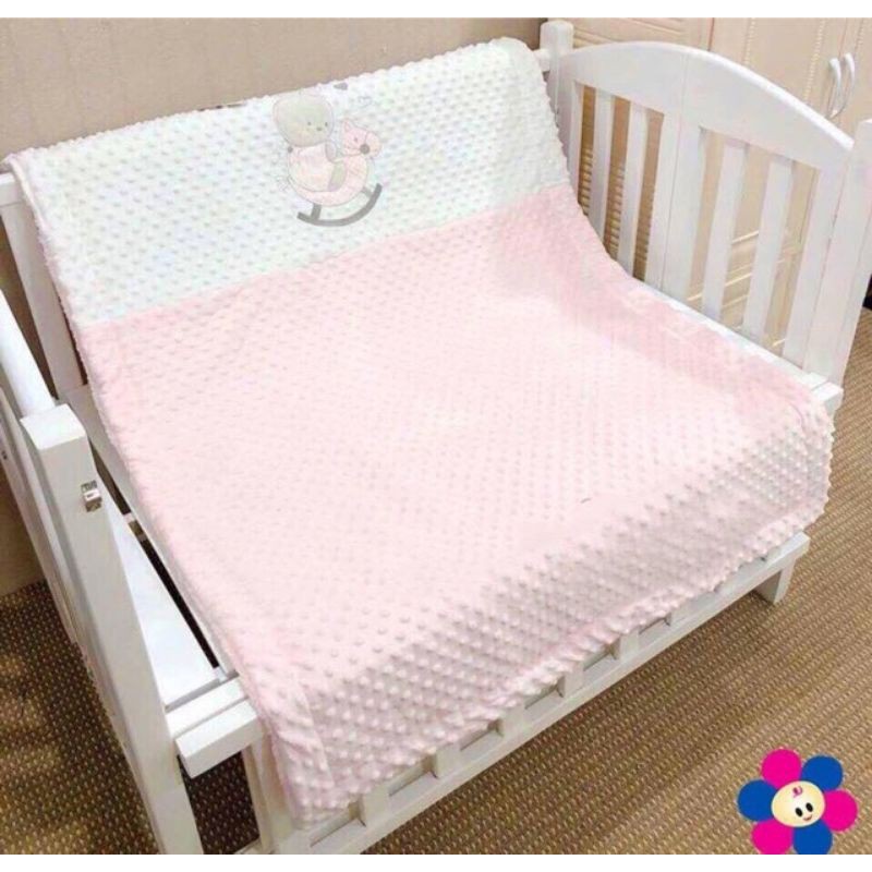 Chăn lông cừu cho bé kích thước 90*120cm