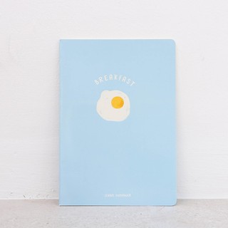 Vở kẻ ngang Crabit 80 trang Breakfast - Fried Egg Trứng