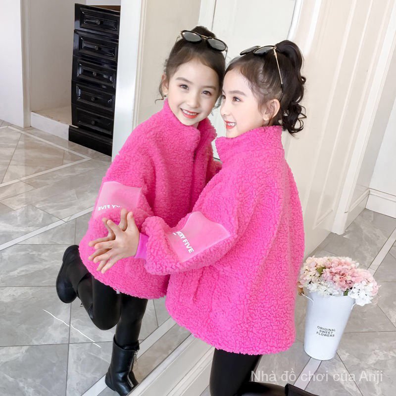 Autumn And Winter Fleece Girl