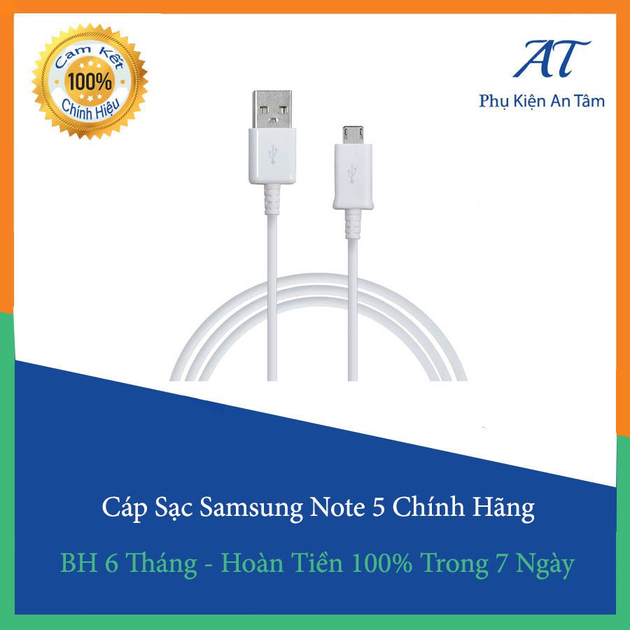 Cable USB Samsung Galaxy Note 5 chính hãng