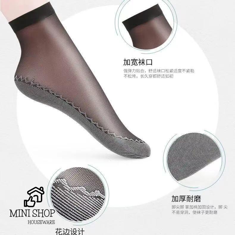 Tất Nữ Mỏng Xuân Hè Chống Hôi Chân Phong Cách Xexy