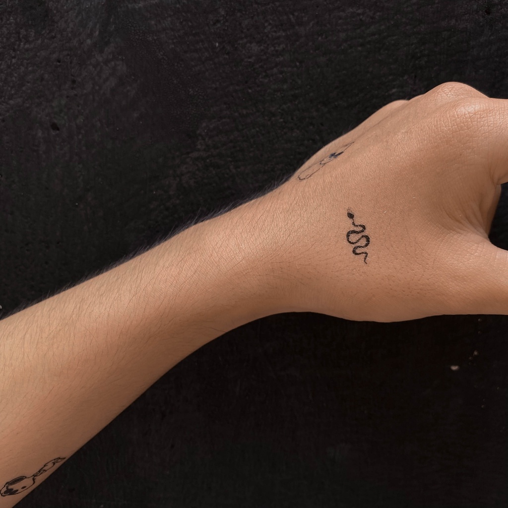 Hình xăm dán tạm thời Tattoodee 7 ngày, xăm trong 1 phút, chống nước 100%