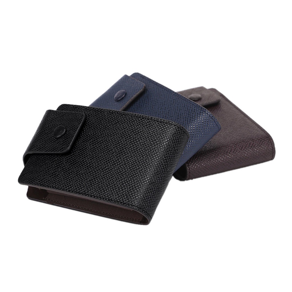 Ví bằng da nhân tạo dùng đựng thẻ nhiều ngăn tiện dụng