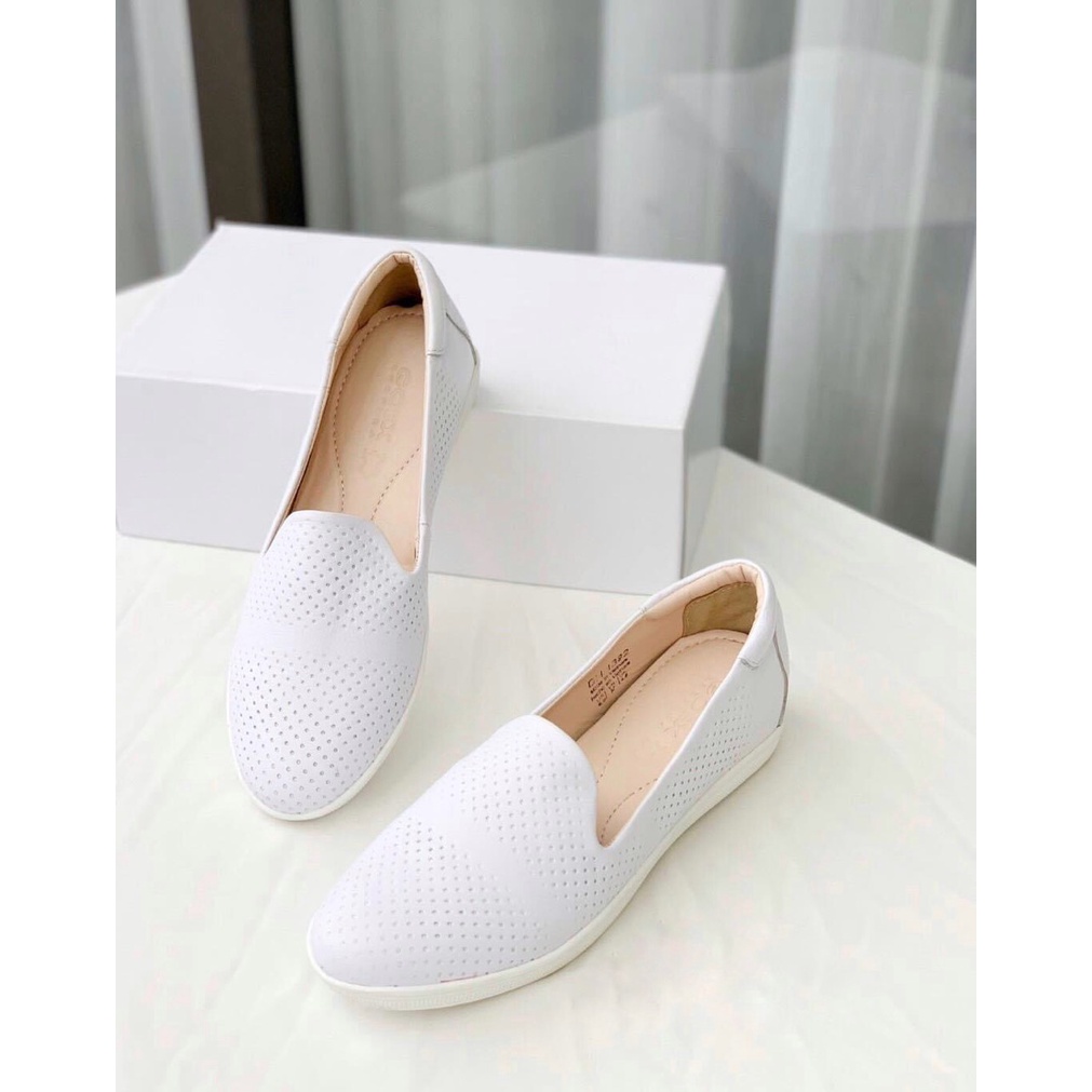 Giầy Bệt Slipon Nữ Da Thật Êm Và Mềm VNXK