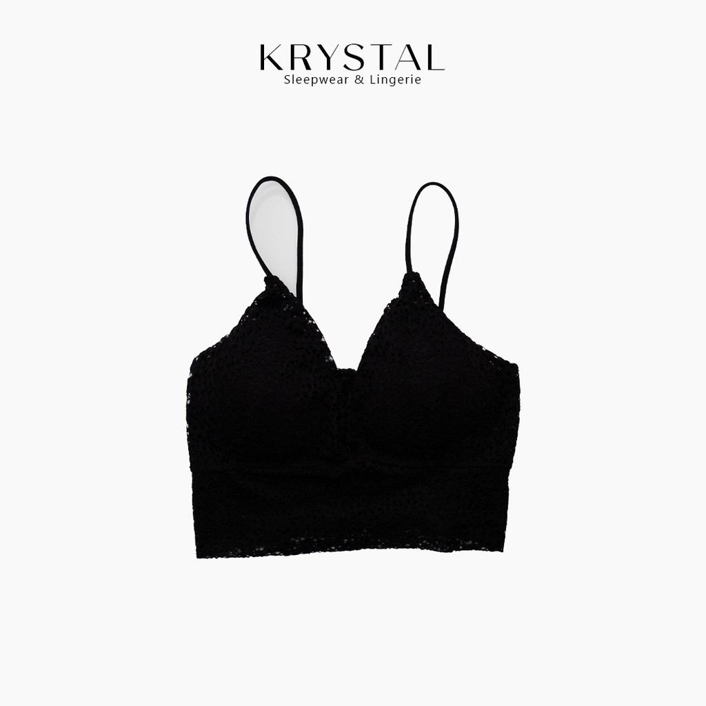 Áo bra 2 dây ren hoa KRYSTAL NK37 | BigBuy360 - bigbuy360.vn