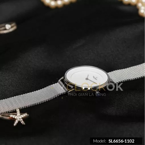 Đồng hồ nữ SRWATCH Classy SL6656.1102 Mặt kính sapphire chống trầy chống nước dễ phố