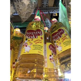 Dầu ăn thực vật Happi Koki, dầu 2 lít