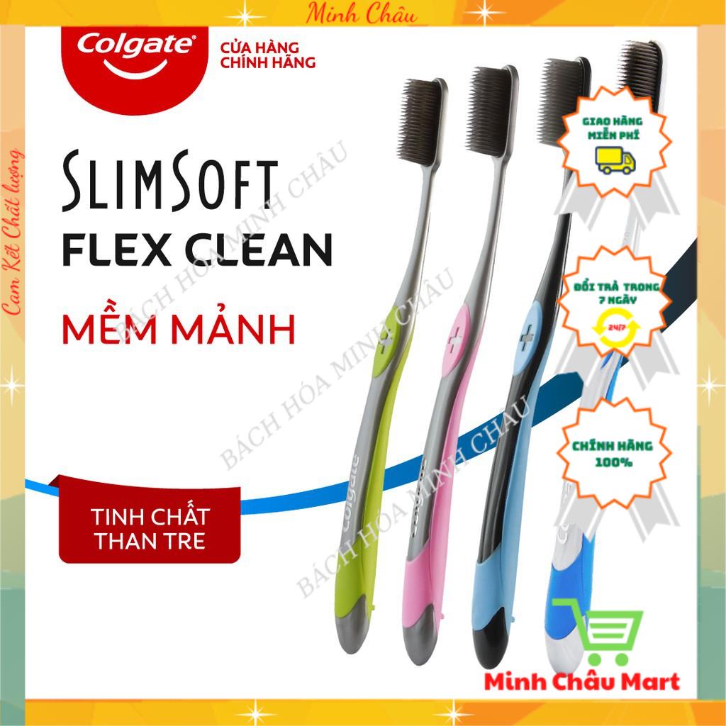 Bàn Chải Đánh Răng Colgate Slimsoft Flex Clean Charcoal