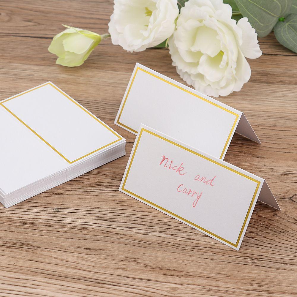 LEISURE Set 20 / 50 Tấm Thiệp Mời Đám Cưới