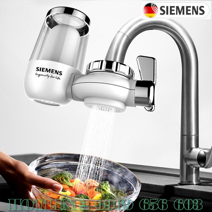 Lọc nước tại vòi, Máy lọc nước đầu vòi SIEMENS công nghệ ĐỨC