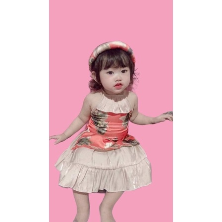 Set yếm kèm mấn cưng xỉu cho bé
